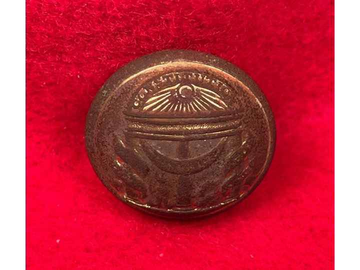 Georgia State Seal Coat Button