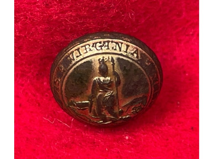 Virginia State Seal Cuff Button