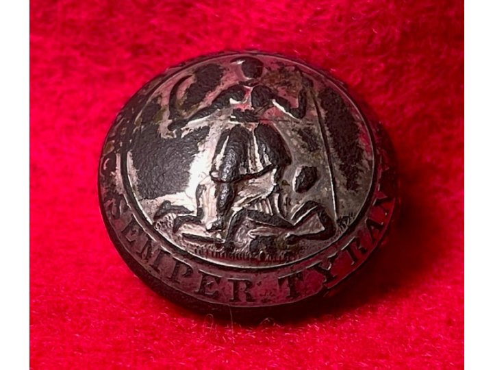 Virginia State Seal Coat Button 