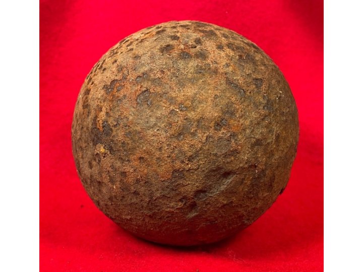 12 Pounder Solid Shot Cannonball