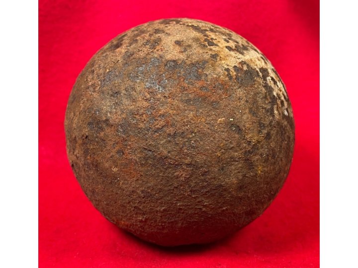 12 Pounder Solid Shot Cannonball