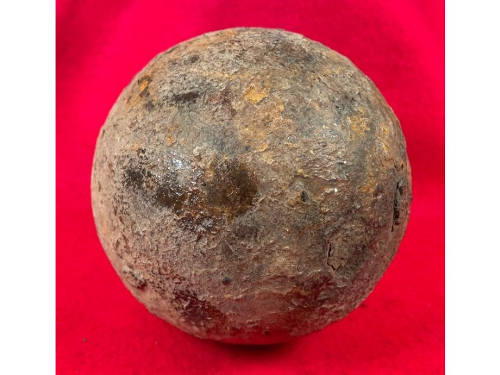 12-Pounder Solid Shot Cannonball