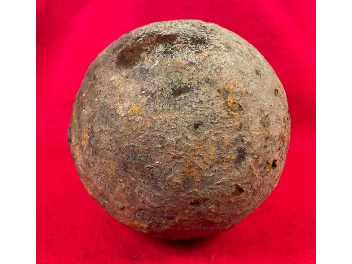 12-Pounder Solid Shot Cannonball