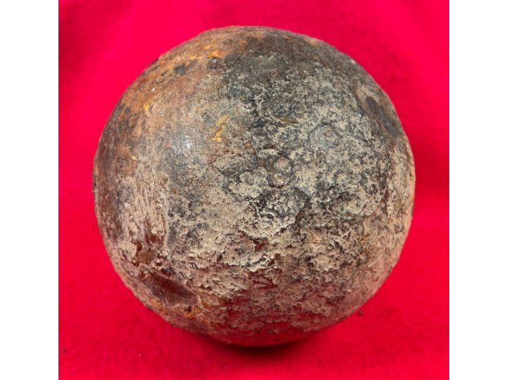 12-Pounder Solid Shot Cannonball