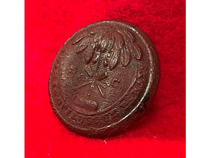 South Carolina State Seal Coat Button - "OPIBUSQUE" Misspelled