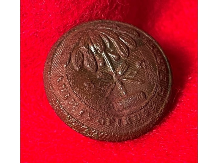 South Carolina State Seal Coat Button - "OPIBUSQUE" Misspelled