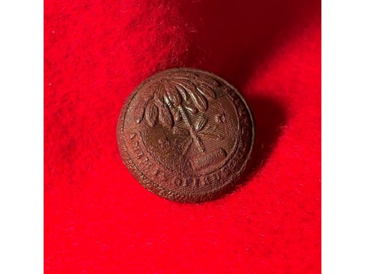 South Carolina State Seal Coat Button - "OPIBUSQUE" Misspelled