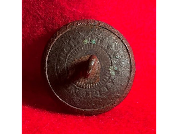 South Carolina State Seal Coat Button - "OPIBUSQUE" Misspelled