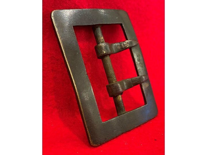 Confederate Carbine Sling Buckle - Non-Excavated Rare Small Type