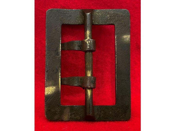 Confederate Carbine Sling Buckle - Non-Excavated Rare Small Type