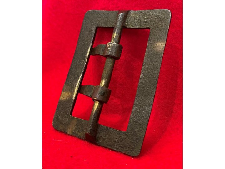 Confederate Carbine Sling Buckle - Non-Excavated Rare Small Type