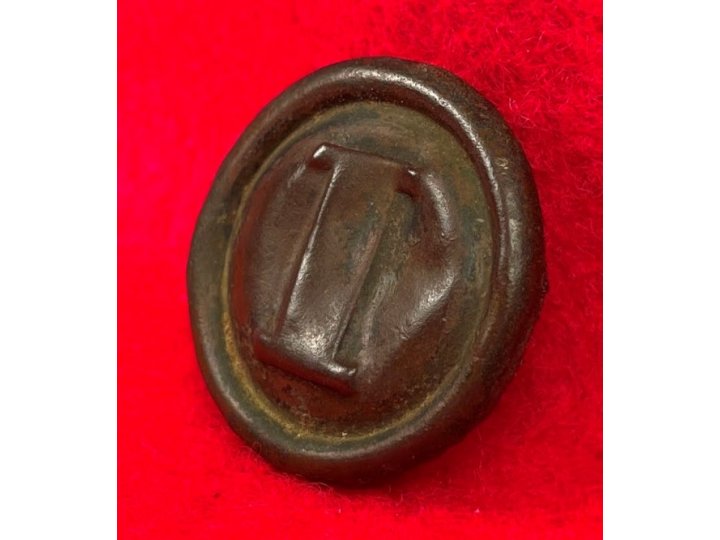 Confederate Western Theatre "Puff I" Infantry Coat Button