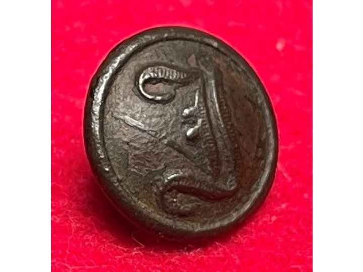 Confederate Infantry Kepi Button - "Script I"