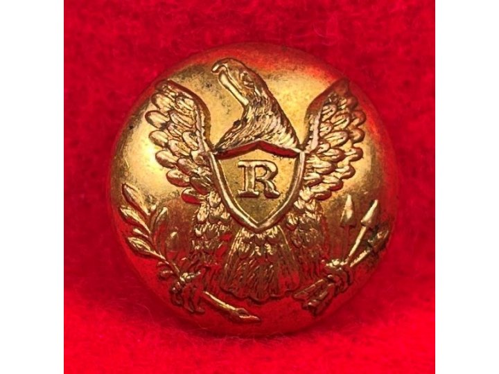 Federal Rifleman Coat Button