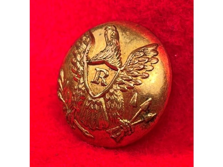 Federal Rifleman Coat Button