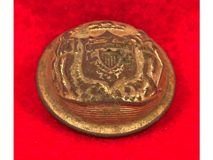 Wisconsin State Seal Coat Button