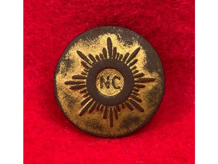 North Carolina "Sunburst" Coat Button - High Quality