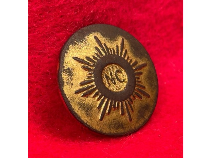 North Carolina "Sunburst" Coat Button - High Quality