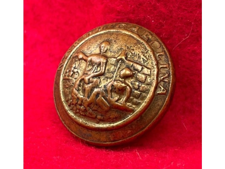 North Carolina State Seal Coat Button