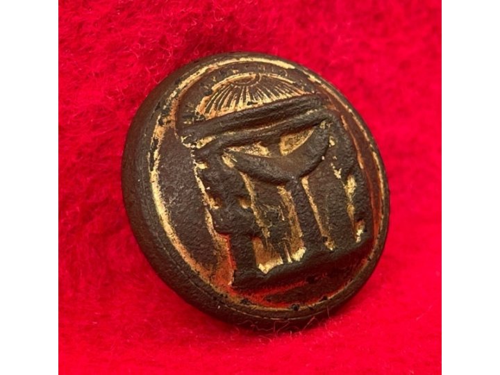 Georgia State Seal Coat Button