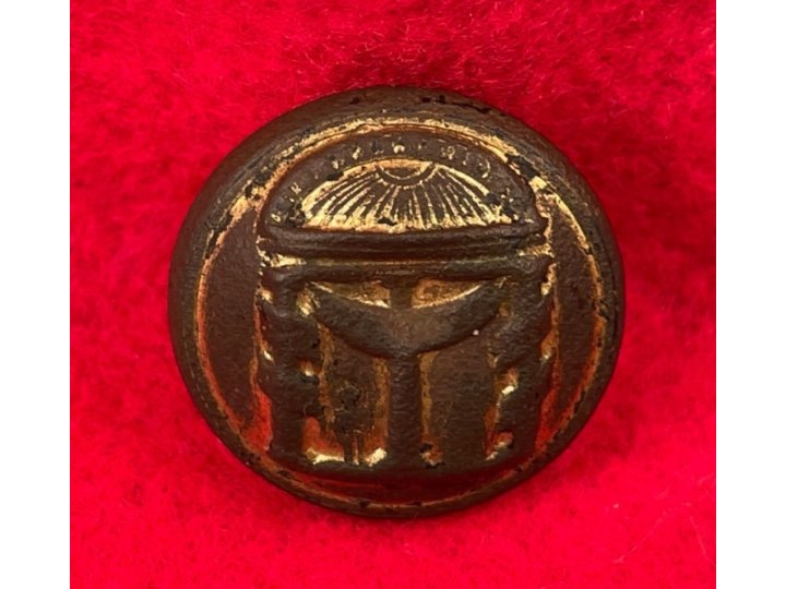 Georgia State Seal Coat Button