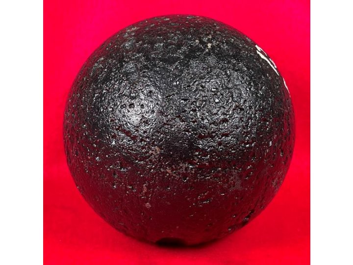 12-Pounder Solid Shot Cannonball - Bull Run