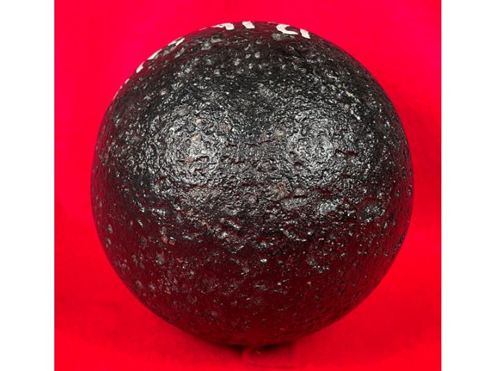 12-Pounder Solid Shot Cannonball - Bull Run