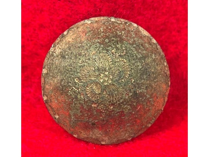 Gilded Dome Coat Button