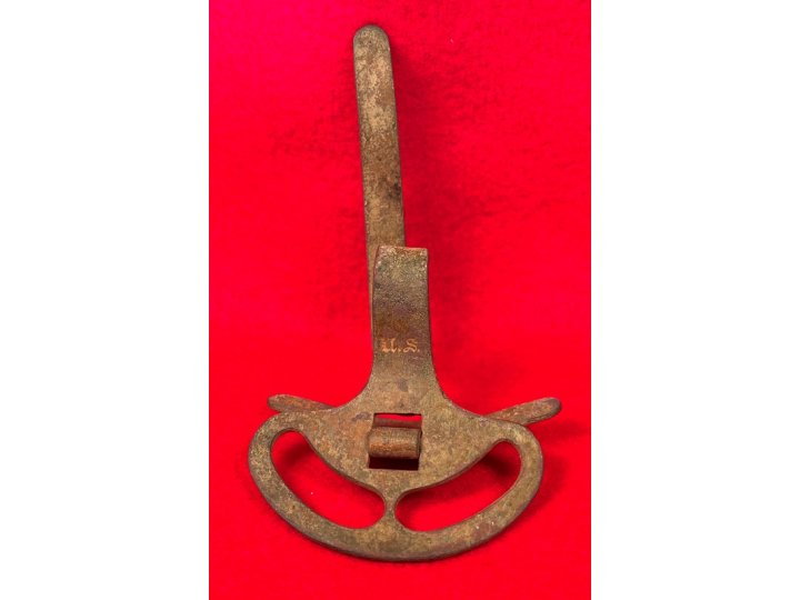 Model 1859 "J.E.B. Stuart" Detachable Sword Hanger - Marked "US" / "Frankford Arsenal"