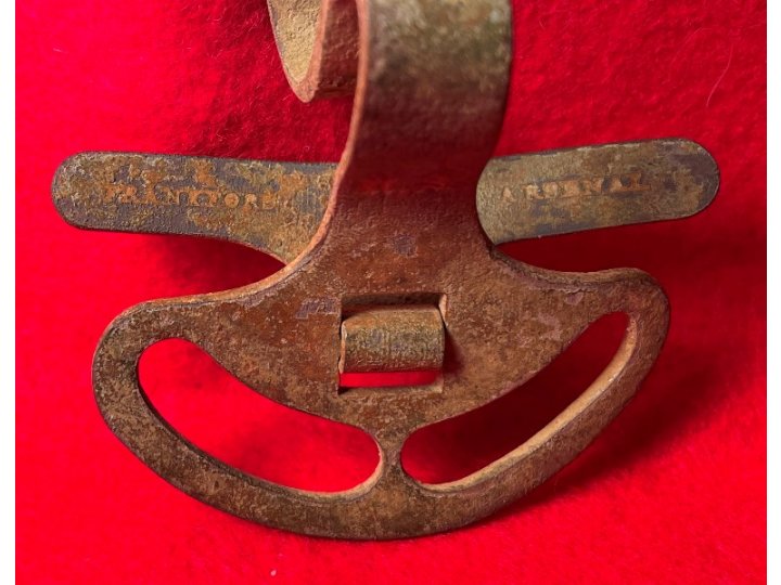 Model 1859 "J.E.B. Stuart" Detachable Sword Hanger - Marked "US" / "Frankford Arsenal"