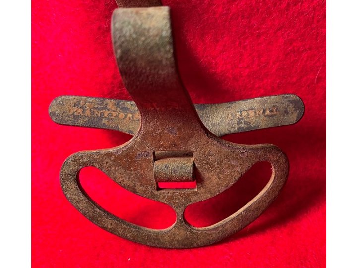 Model 1859 "J.E.B. Stuart" Detachable Sword Hanger - Marked "US" / "Frankford Arsenal"