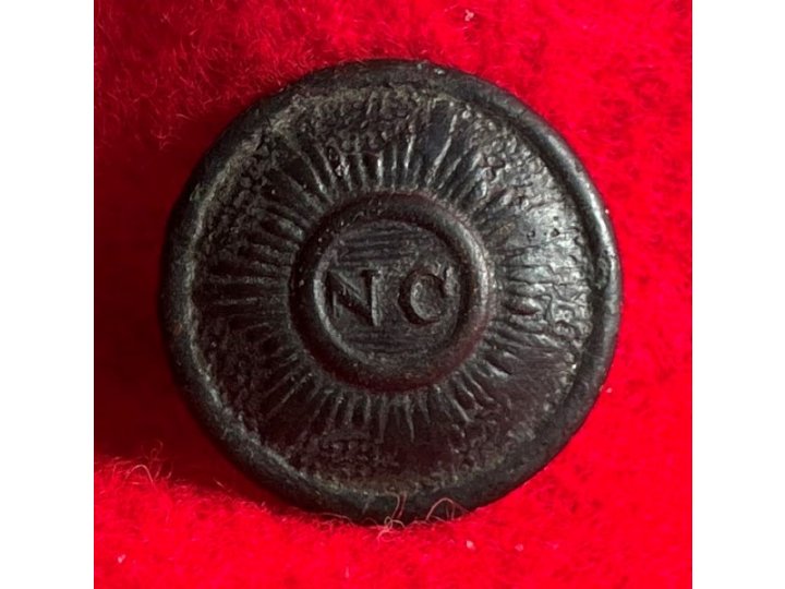 North Carolina "Sunburst" Coat Button