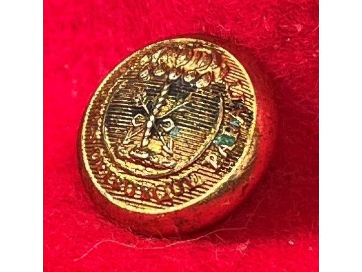 South Carolina State Seal Cuff Button - No Palmetto Fruit