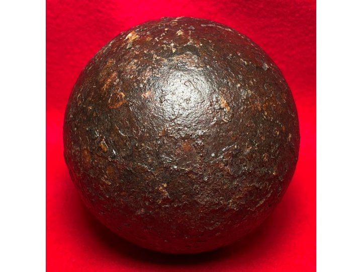 12-Pounder Solid Shot Cannonball