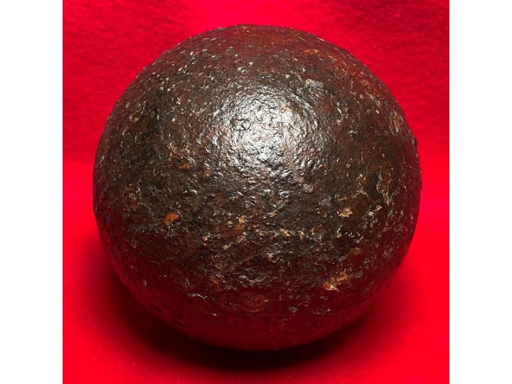 12-Pounder Solid Shot Cannonball