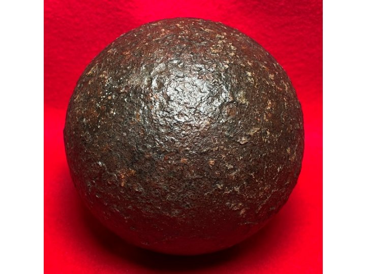 12-Pounder Solid Shot Cannonball