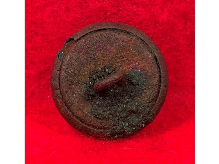 Confederate Infantry Coat Button - Lined I