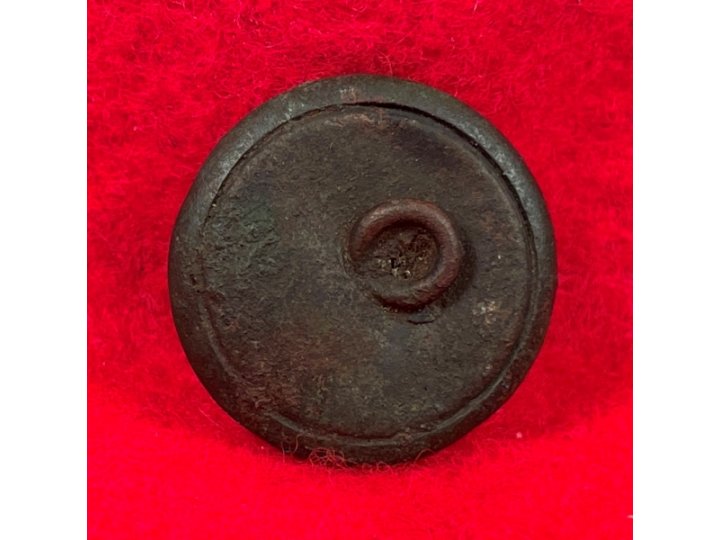 Confederate Artillery Coat Button - Lined A