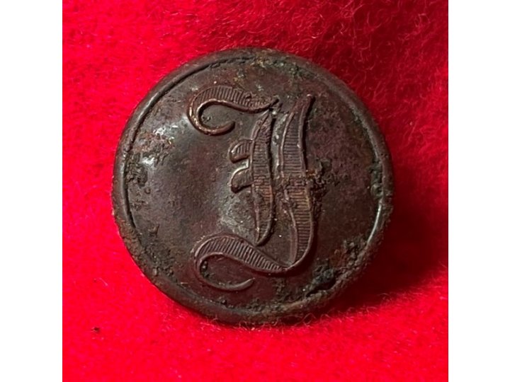 Confederate Infantry Coat Button - Script I