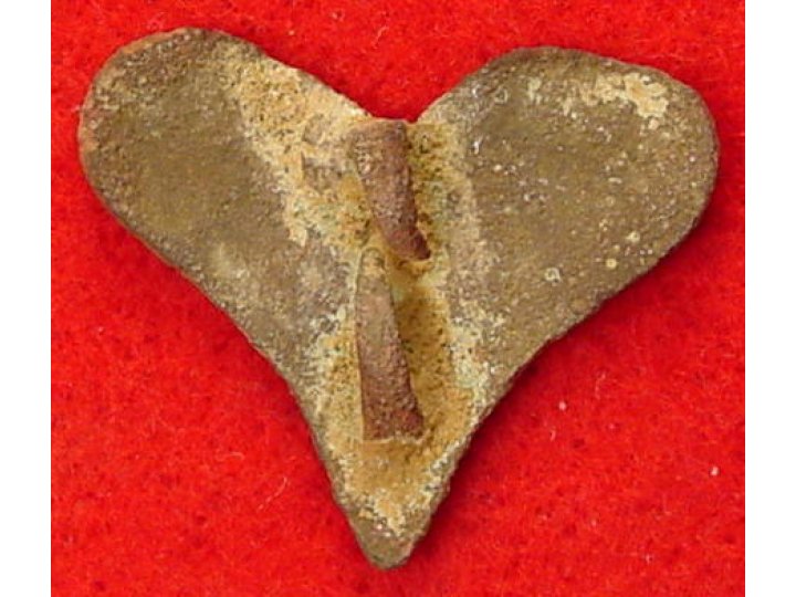 Heart Shaped Badge or Emblem