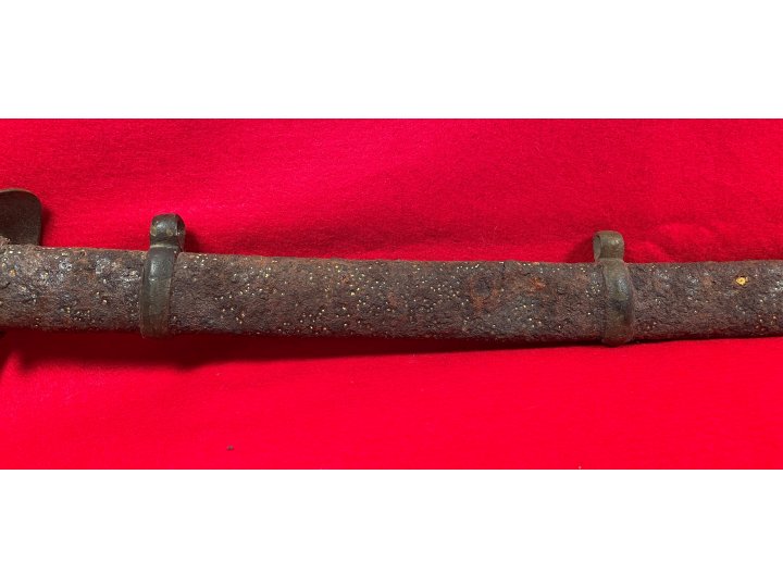 Confederate Saber and Scabbard - Excavated Caroline County, VA