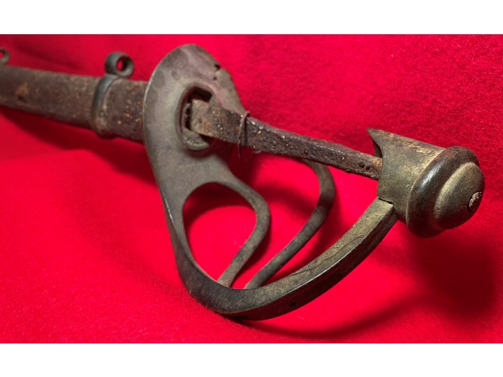 Confederate Saber and Scabbard - Excavated Caroline County, VA