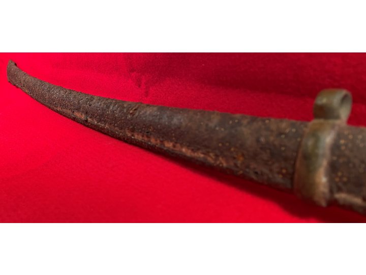 Confederate Saber and Scabbard - Excavated Caroline County, VA