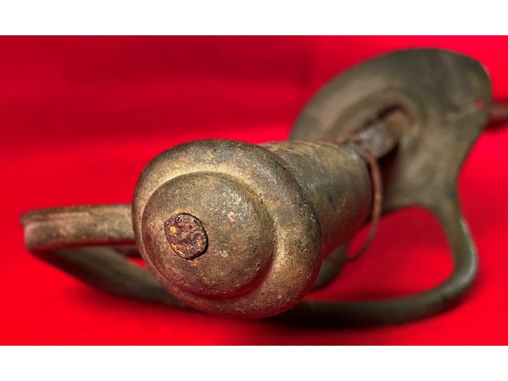 Confederate Saber and Scabbard - Excavated Caroline County, VA