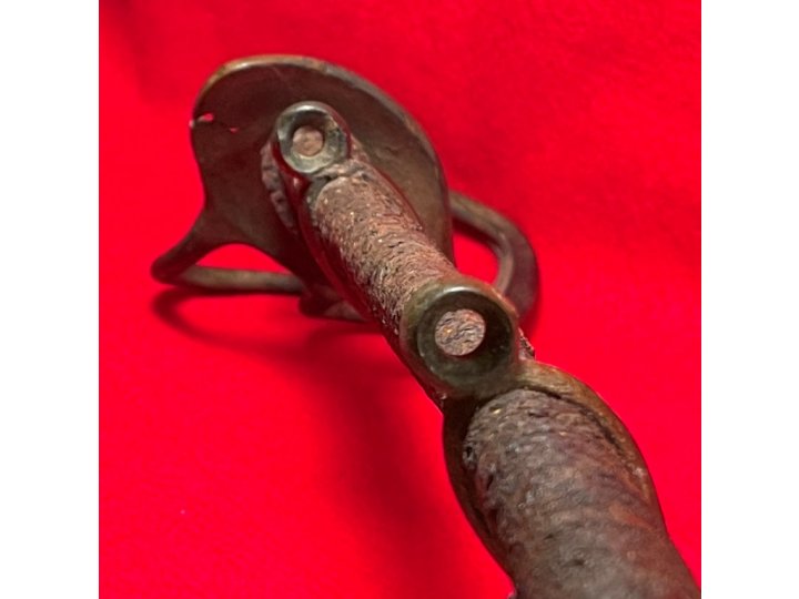 Confederate Saber and Scabbard - Excavated Caroline County, VA