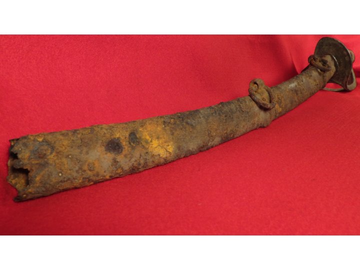 Excavated US Cavalry Saber & Scabbard 