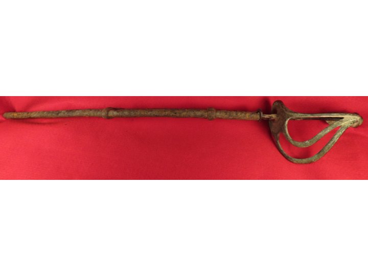 Excavated US Cavalry Saber & Scabbard 