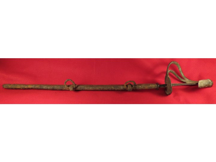 Excavated US Cavalry Saber & Scabbard 