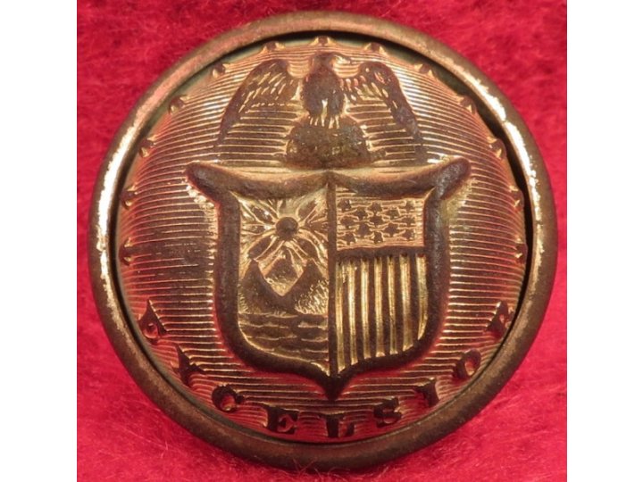 New York State Seal Coat Button 