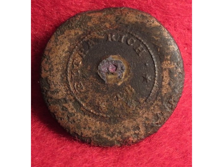 Pre-Civil War "Eagle on Cannon" Artillery Button